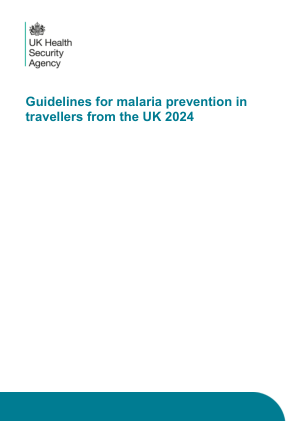 2024 年英国旅客疟疾预防指南